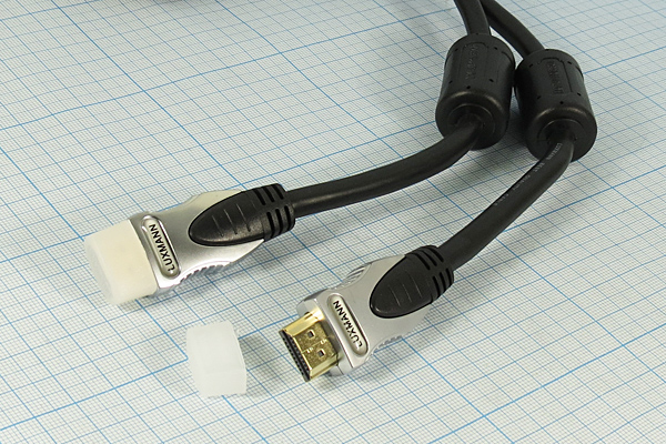 шнур шт HDMI-шт HDMI\2,0м\Au/пл\чер\\LUX468-253-1 шнур шт HDMI-шт HDMI\2,0м\Au/пл\чер\\LUX468-253-1