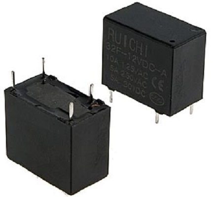 реле  12В\\32F-12VDC-A\1x5А,250В;30В\[]