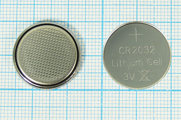 бат 3В\ 195мАч\20x3,2\Li\CR2032\GoPower бат 3В\ 195мАч\20x3,2\Li\CR2032\GoPower