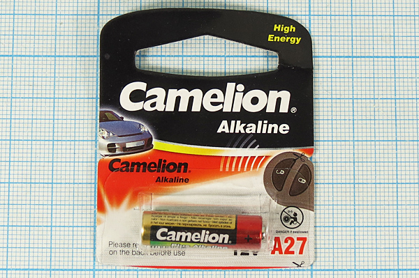 бат 12В\\7,7x28,0\Alk\27A\Camelion бат 12В\\7,7x28,0\Alk\27A\Camelion