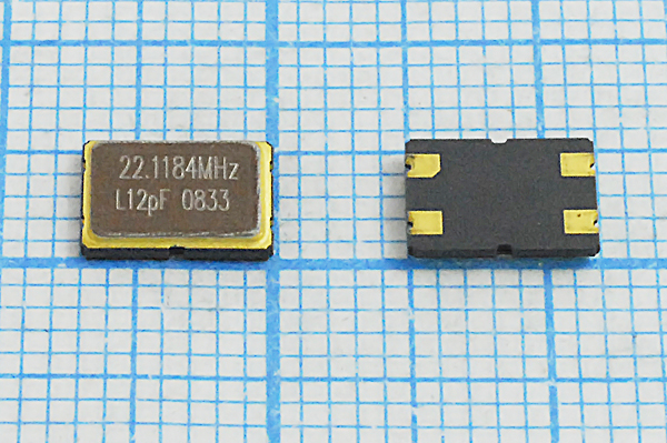 22118,4 \SMD07050C4\12\ 10\ 30/-40~85C\KC7\1Г 22118,4 \SMD07050C4\12\ 10\ 30/-40~85C\KC7\1Г