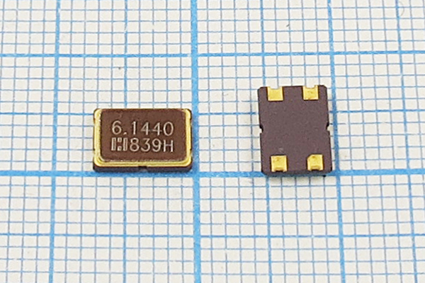 6144 \SMD07050C4\12\ 10\ 30/-40~85C\KC7\1Г (6.1440 6144 \SMD07050C4\12\ 10\ 30/-40~85C\KC7\1Г (6.1440