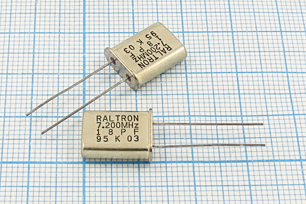 7200 \HC49U\18\\\HC49U\1Г (RALTRON 7.200MHz 18PF) 7200 \HC49U\18\\\HC49U\1Г (RALTRON 7.200MHz 18PF)