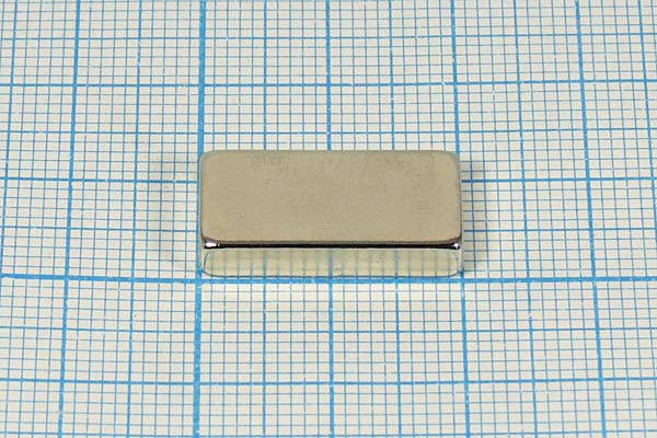 магнит 20,0x10,0x 4\паралл\\Ni\\ магнит 20,0x10,0x 4\паралл\\Ni\\
