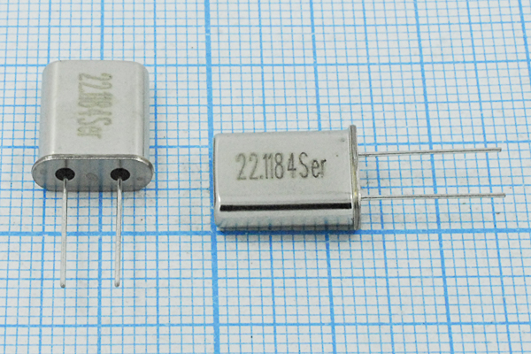 22118,4 \HC49U\S\ 20\ 50/-40~85C\\1Г (22.1184Ser) 22118,4 \HC49U\S\ 20\ 50/-40~85C\\1Г (22.1184Ser)