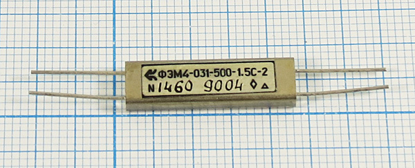 ф 500 \пол\ 1,5/ \\\ФЭМ4-031-500-1,5С-2\\ ф 500 \пол\ 1,5/ \\\ФЭМ4-031-500-1,5С-2\\