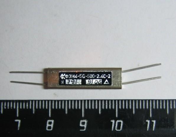 ф 500 \пол\ 2,4/ \\\ФЭМ4-50-500-2,4С-2\\ ф 500 \пол\ 2,4/ \\\ФЭМ4-50-500-2,4С-2\\